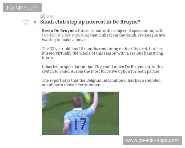 德布劳内外脚背直塞，曼城单刀到手